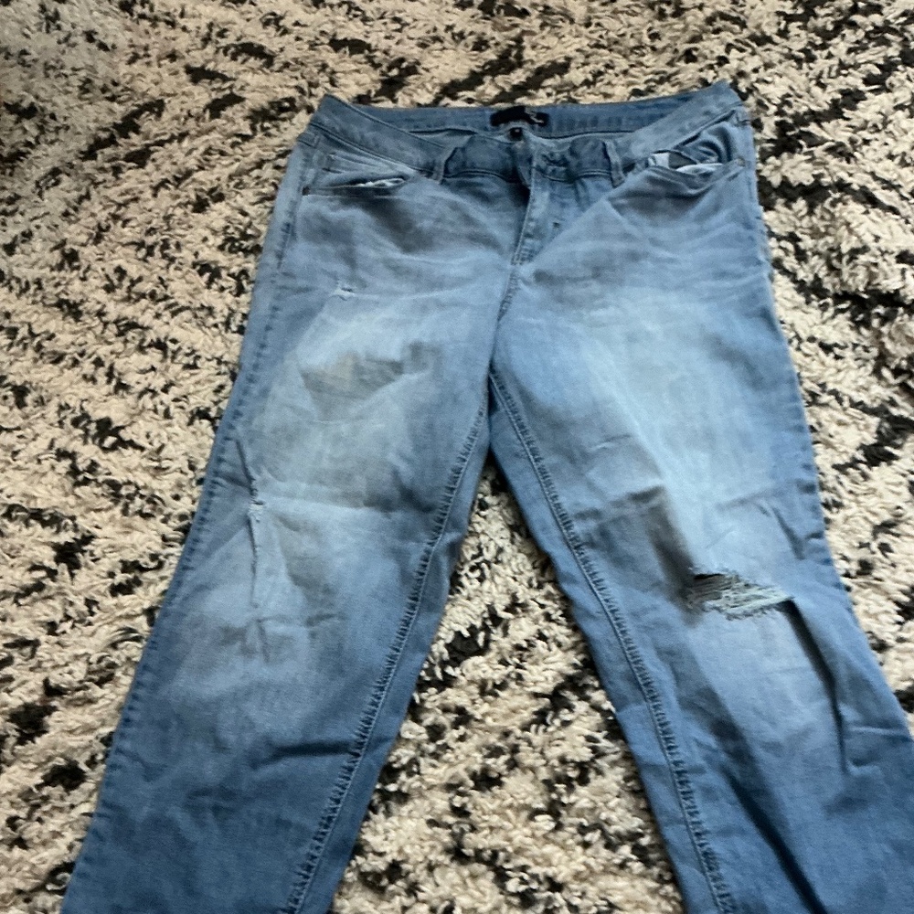 1822 jeans distressed size 14